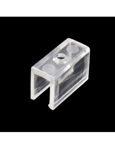 100 Soportes de Montaje para Luces LED de Cuerda Pastlla 6.4mm