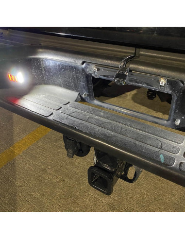 Luces de Placa LED FACAILAHA con Neon Rojo para Cadillac y Chevy