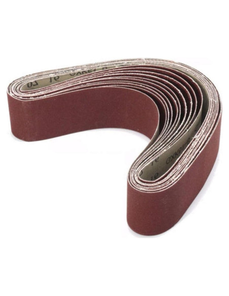 Cintas de Lijado Zivisk 50mm x 686mm 10 Piezas Granos Variados Cintas de Lijado Zivisk 50mm x 686mm 10 Piezas Granos Variados