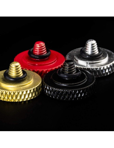 Botón de obturador suave AJART oro 11mm para cámaras