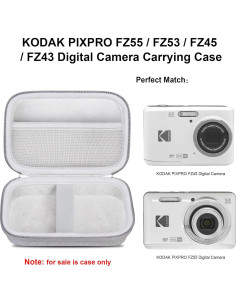 Funda de Transporte para Cámara KODAK PIXPRO FZ55/FZ53/FZ45 Gris 2