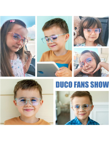 Gafas de luz azul DUCO K028 para niños 6-10 años Gafas de luz azul DUCO K028 para niños 6-10 años