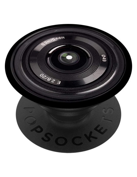Cámara SLR retro PopSockets con gráfico de lente vintage Cámara SLR retro PopSockets con gráfico de lente vintage