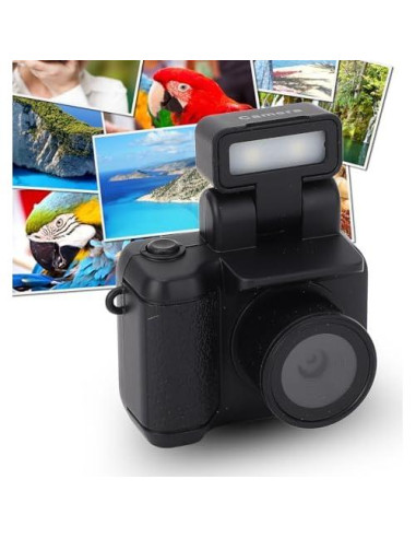 Cámara Digital Compacta Asixxsix 1080P para Niños con LED
