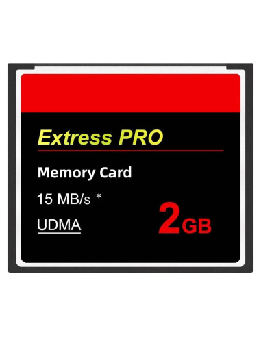 Tarjeta CF 2GB GYWY Alta Velocidad para Cámaras Digitales