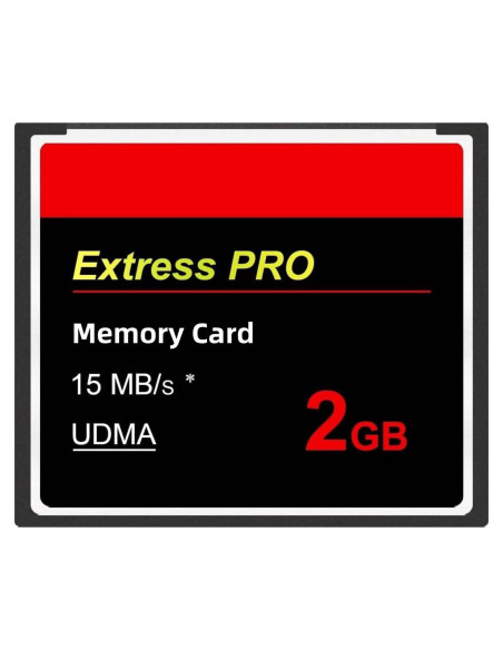 Tarjeta CF 2GB GYWY Alta Velocidad para Cámaras Digitales Tarjeta CF 2GB GYWY Alta Velocidad para Cámaras Digitales