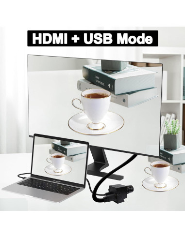 Cámara USB HDMI SVPRO 4K con Lente Zoom 2.8-12mm