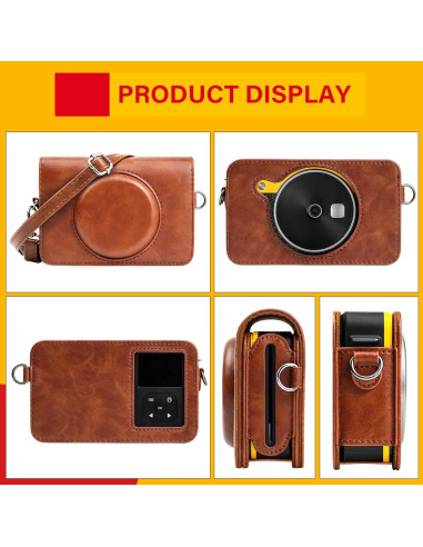 Funda Protectora MUZIRI KINOKOO para Kodak Mini Shot 2 - Marrón