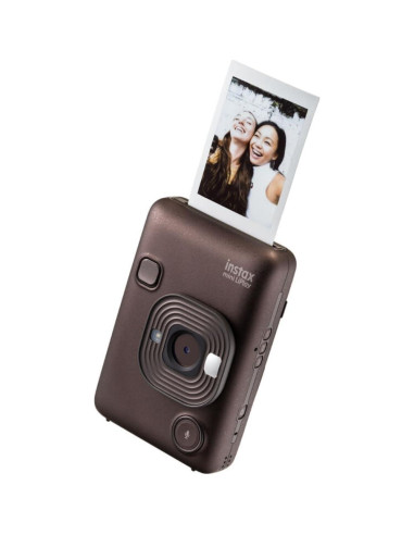 Cámara Instantánea Híbrida Fujifilm Instax Mini LiPlay Bronce