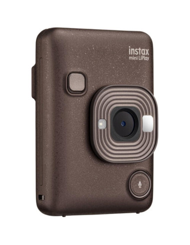 Cámara Instantánea Híbrida Fujifilm Instax Mini LiPlay Bronce