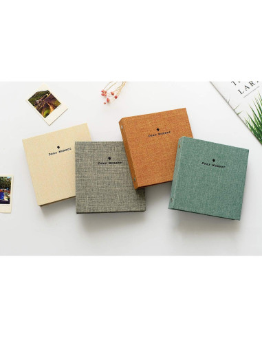 Álbum de Fotos Mini Ablus 100 Bolsillos Gris - Compatible Fujifilm