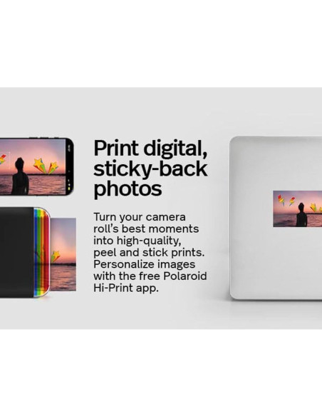 Cartucho de papel fotográfico Polaroid Hi-Print 2x3, 40 fotos Cartucho de papel fotográfico Polaroid Hi-Print 2x3, 40 fotos