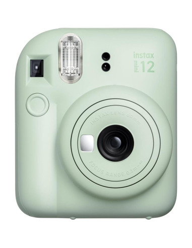 Cámara Instantánea Fujifilm Instax Mini 12 Verde Menta + 20 Hojas