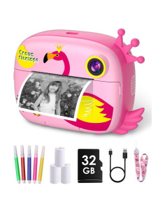 Cámara Instantánea para Niños Hangrui 12MP 1080P Pantalla 2.4"