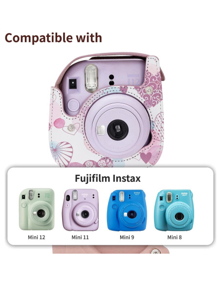 Funda Protectora Premium MOLSHINE para Fujifilm Instax Mini 12/11 Funda Protectora Premium MOLSHINE para Fujifilm Instax Mini 12/11