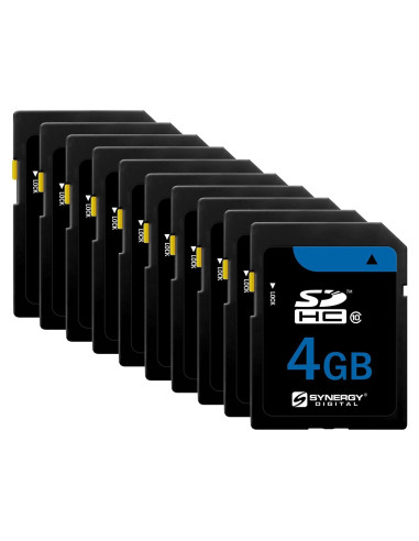 Tarjeta de Memoria SDHC Synergy Digital 4GB Clase 10 20MB/s