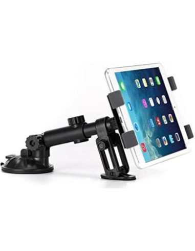 Soporte de Tablet para Coche ANSEWIRELESS Ajustable Negro