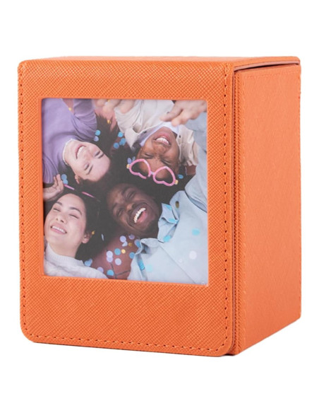 Funda para fotos cuadradas Instax Square HIYQIN Marrón Retro Funda para fotos cuadradas Instax Square HIYQIN Marrón Retro