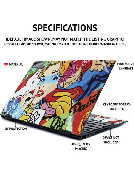 MightySkins Piel Vinilo para Lenovo IdeaPad Flex 5 15" Polaroid Vintage MightySkins Piel Vinilo para Lenovo IdeaPad Flex 5 15" Polaroid Vintage