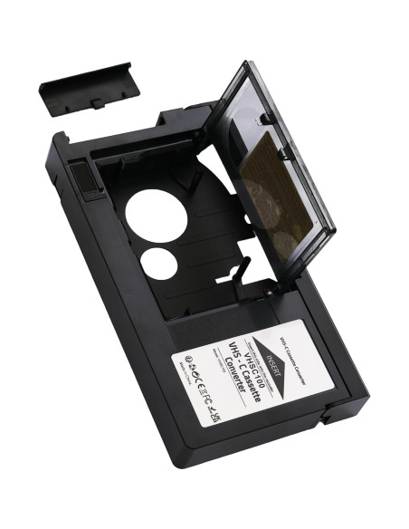 Adaptador VHS-C a VHS BECBOLDF Motorizado con Paños de Limpieza Adaptador VHS-C a VHS BECBOLDF Motorizado con Paños de Limpieza