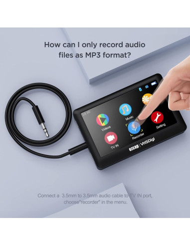 Convertidor de Video Analógico a Digital ezcap VHSDigitizer 4.3"