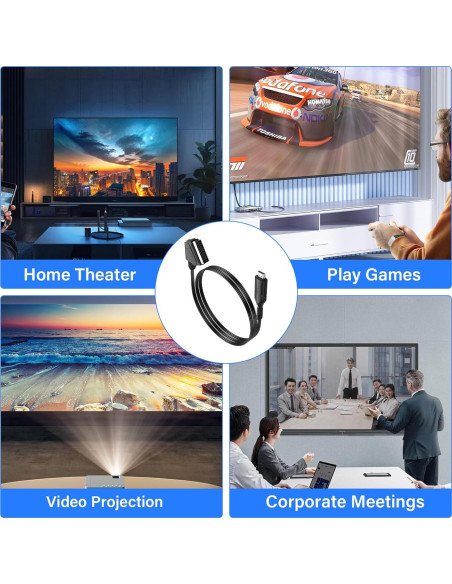 Convertidor SCART a HDMI YOUCHENG 1080P 1M Plug and Play Convertidor SCART a HDMI YOUCHENG 1080P 1M Plug and Play