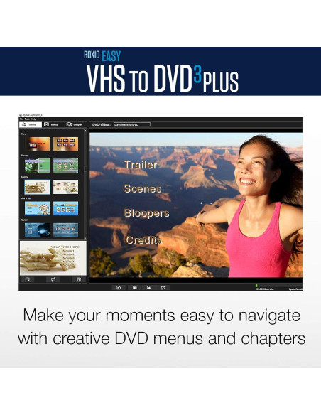 Roxio Easy VHS a DVD 3 Plus - Conversor de VHS a DVD Windows Roxio Easy VHS a DVD 3 Plus - Conversor de VHS a DVD Windows