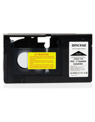 Adaptador de casete VHS-C Ruihua 12mm a VHS para VCR