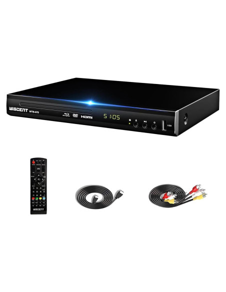 Reproductor Blu Ray DVD WISCENT WTB-978 Full HD 1080p Reproductor Blu Ray DVD WISCENT WTB-978 Full HD 1080p