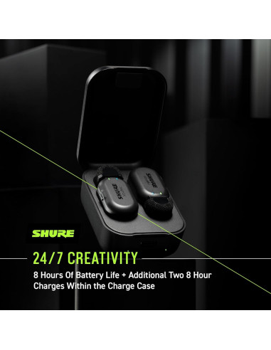 Receptor MoveMic Shure MV-R-Z7 para cámaras DSLR y móviles