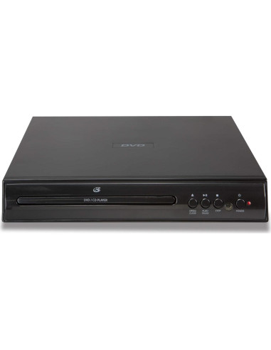 Reproductor de DVD GPX D200B Escaneo Progresivo 2 Canales Negro
