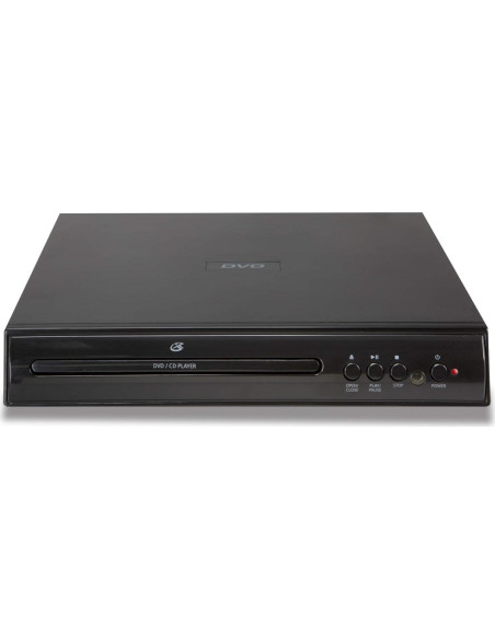 Reproductor de DVD GPX D200B Escaneo Progresivo 2 Canales Negro Reproductor de DVD GPX D200B Escaneo Progresivo 2 Canales Negro