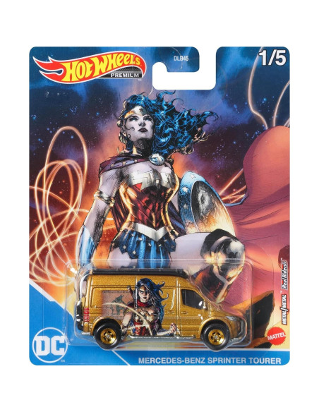 Vehículo Hot Wheels Mercedes Benz Sprinter 1:64 para niños y coleccionistas Vehículo Hot Wheels Mercedes Benz Sprinter 1:64 para niños y coleccionistas