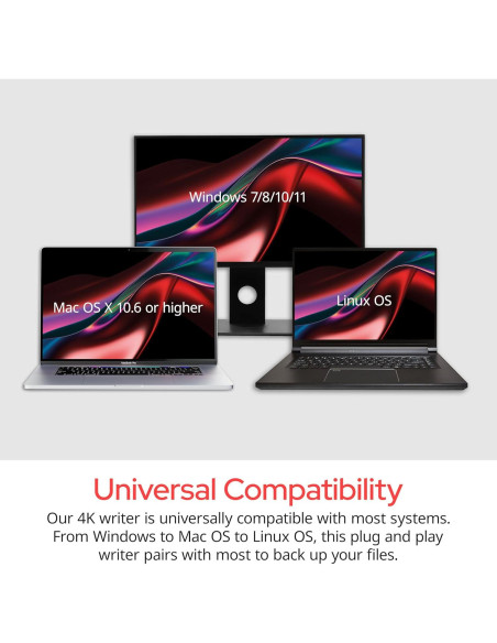 Grabador Blu-ray Verbatim Ultra HD 4K USB-C Metal 25GB Gratis Grabador Blu-ray Verbatim Ultra HD 4K USB-C Metal 25GB Gratis