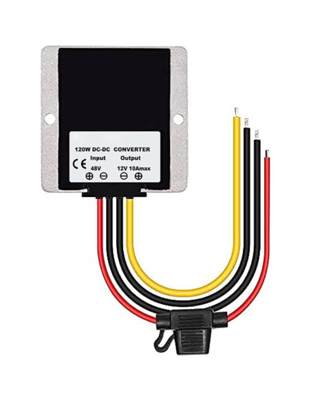 Convertidor de Voltaje DC 36V 48V a 12V 10A 120W XingHua Convertidor de Voltaje DC 36V 48V a 12V 10A 120W XingHua