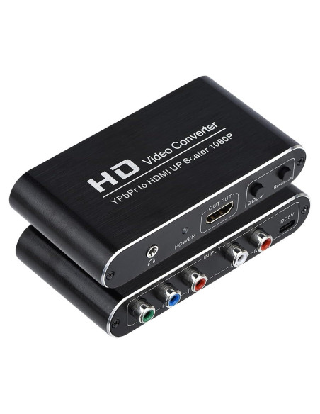 Convertidor YPbPr a HDMI Anber-Tech YPB200A con Escalado Convertidor YPbPr a HDMI Anber-Tech YPB200A con Escalado