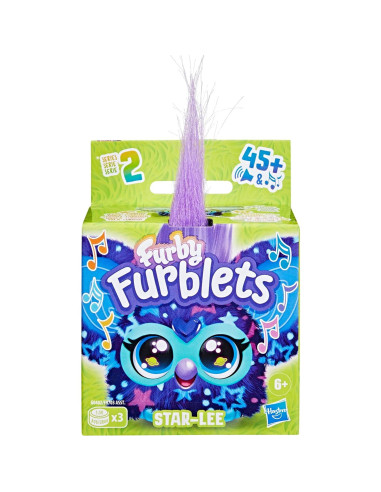 Furby Furblets Star-Lee Mini Juguete Electrónico Azul
