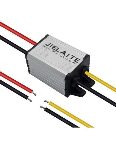 Convertidor Buck DC a DC 12V a 3.3V 3A a prueba de agua Convertidor Buck DC a DC 12V a 3.3V 3A a prueba de agua