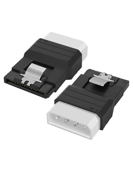 Adaptador de Poder IDE a SATA 4 Pines a 15 Pines - 2PCS Adaptador de Poder IDE a SATA 4 Pines a 15 Pines - 2PCS
