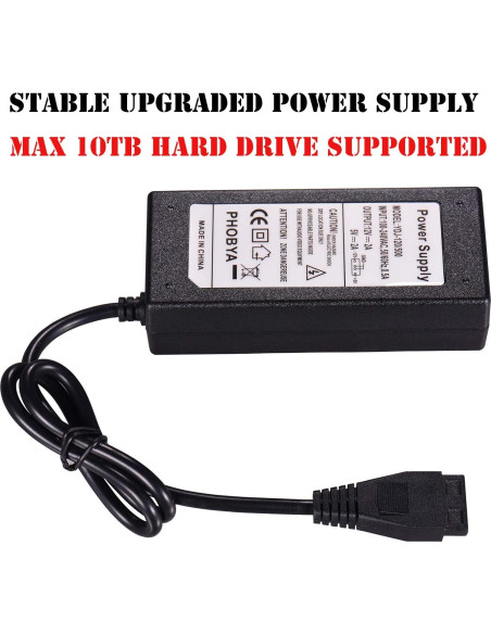 Adaptador Warmstor SATA/PATA/IDE a USB 2.0 para HDD/SSD 2.5"/3.5" Adaptador Warmstor SATA/PATA/IDE a USB 2.0 para HDD/SSD 2.5"/3.5"