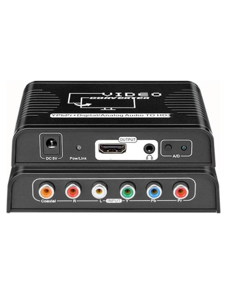 Convertidor de Video Componente Ypbpr a HDMI 1080P Saijiwei Convertidor de Video Componente Ypbpr a HDMI 1080P Saijiwei