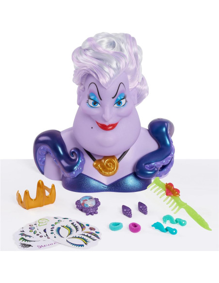 Cabeza de Estilización Ursula Disney Villains 25,4 cm 16 Piezas Cabeza de Estilización Ursula Disney Villains 25,4 cm 16 Piezas