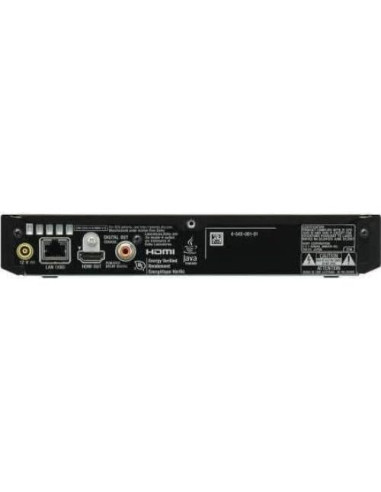 Reproductor Blu Ray Sony S1500RF Libre de Región PAL/NTSC