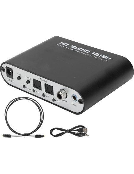 Convertidor de Audio Digital a Analógico 5.1CH Acogedor Convertidor de Audio Digital a Analógico 5.1CH Acogedor