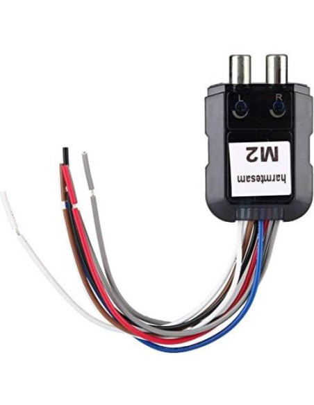 Convertidor de Audio Aramox Estéreo de Coche 2 Canales Bajo Convertidor de Audio Aramox Estéreo de Coche 2 Canales Bajo