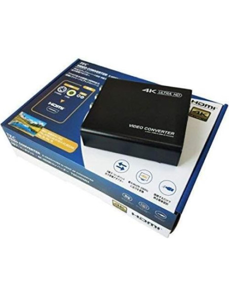 Convertidor S-Video y RCA a HDMI 4K TEC TSCHDMI4 Convertidor S-Video y RCA a HDMI 4K TEC TSCHDMI4