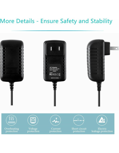 Adaptador AC-DC Dysead E-AWB090-090A 100-240V 113g