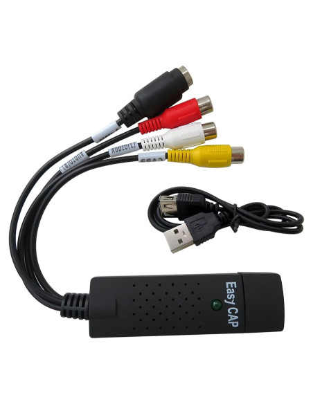Adaptador Captura Digital Video y Audio USB 2.0 NGHTMRE Adaptador Captura Digital Video y Audio USB 2.0 NGHTMRE