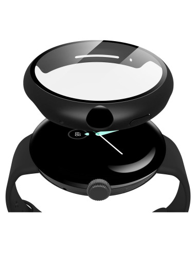 Funda Dura Misxi para Google Pixel Watch 2 y 41mm, Negra