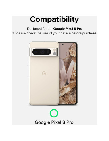 Protector de Pantalla Ringke Glass para Google Pixel 8 Pro - Vidrio Templado 9H